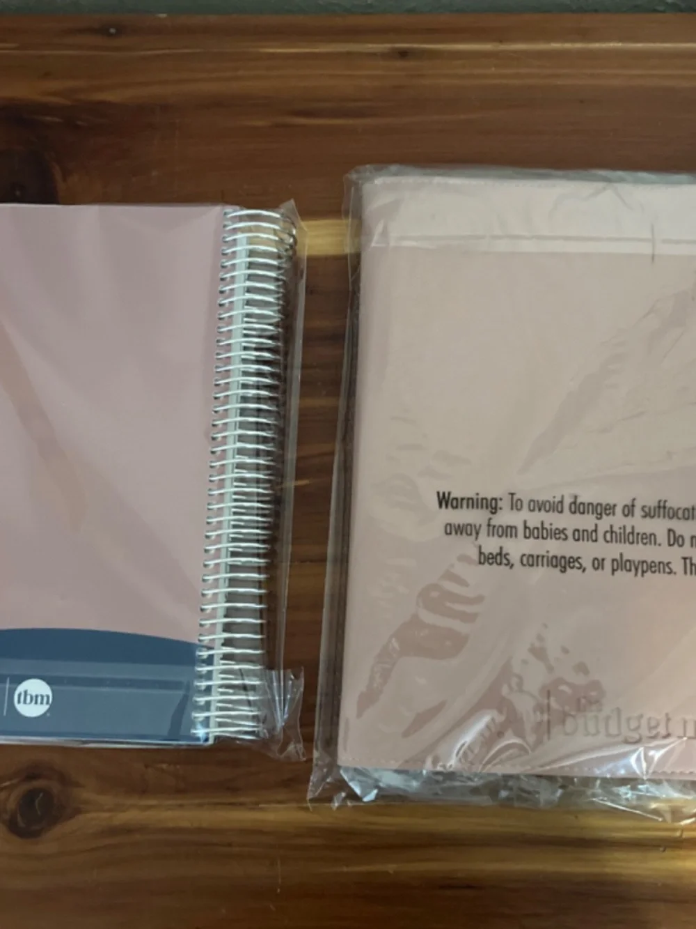 *LAST ONE*NEW The Budget Mom Live Rich Planner (Small) and Pink Folio